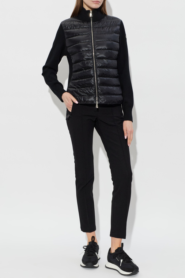 Moncler Kardigan z puchowym wypełnieniem