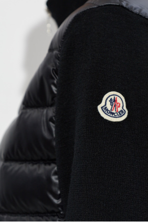 Moncler Kardigan z puchowym wypełnieniem