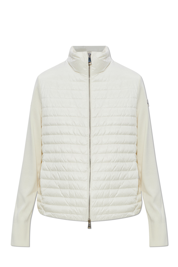 Cardigan with down filling od Moncler