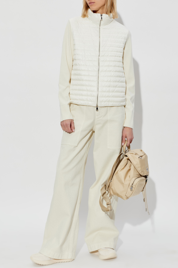 Moncler Kardigan z puchowym wypełnieniem