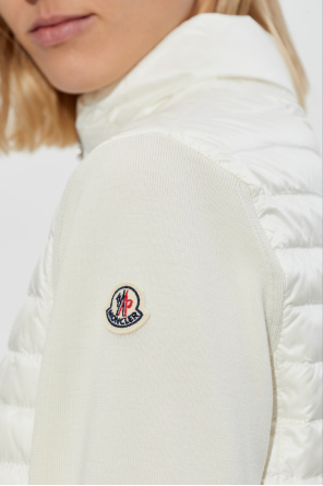 Moncler Kardigan z puchowym wypełnieniem
