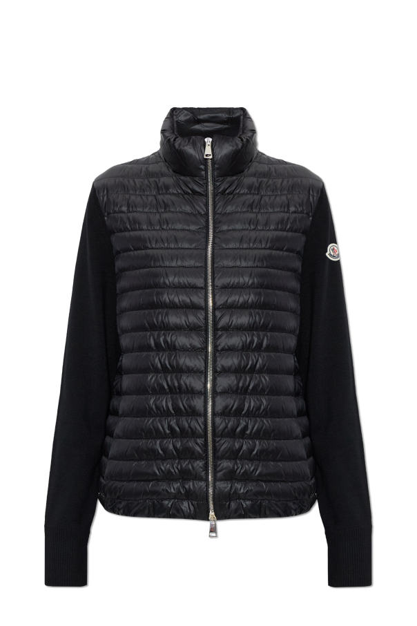 Cardigan with down filling od Moncler