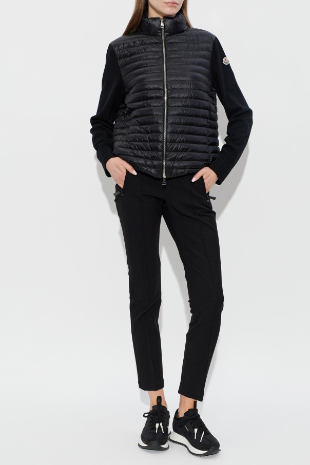 Moncler Kardigan z puchowym wypełnieniem