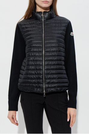 Moncler Kardigan z puchowym wypełnieniem