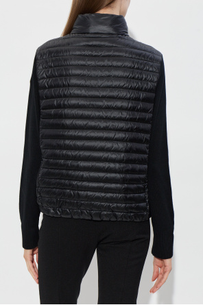 Moncler Kardigan z puchowym wypełnieniem