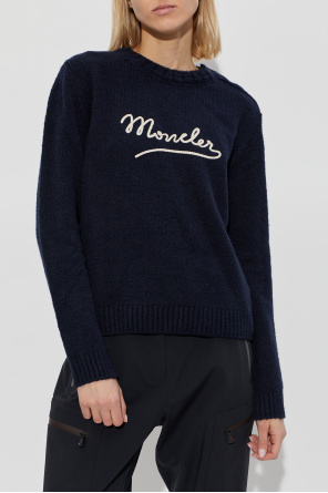 Moncler Sweater with embroidered logo