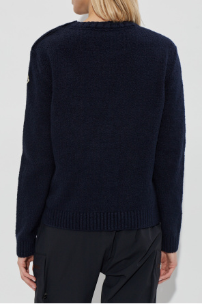 Moncler Sweater with embroidered logo