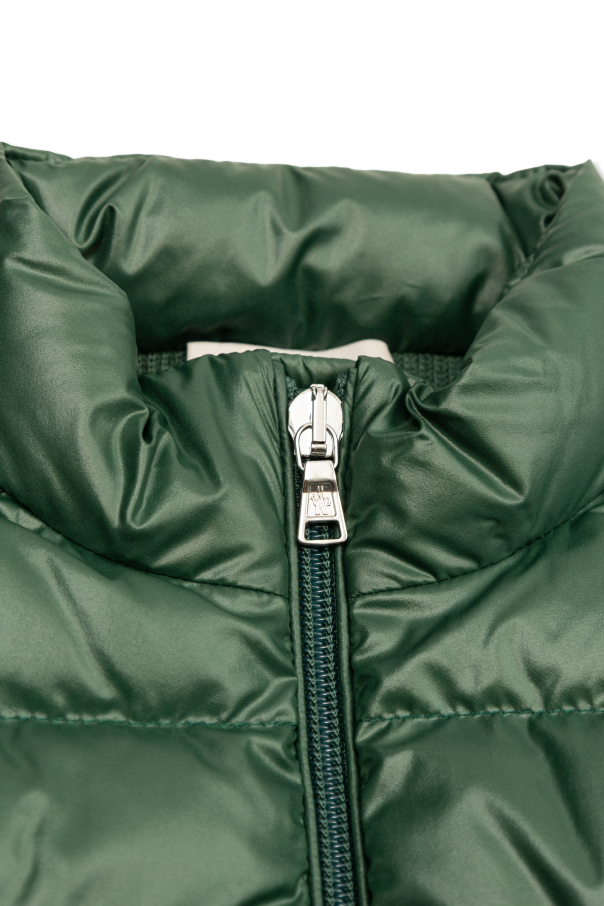 Moncler Enfant Cardigan with quilted front