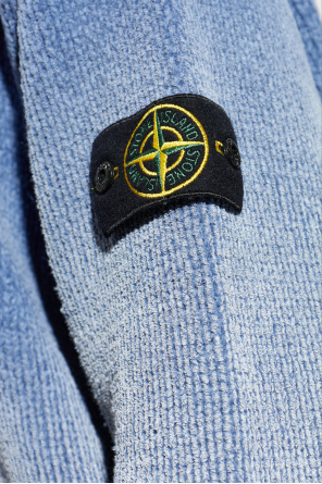 Stone Island Sweater with decorative paint finish