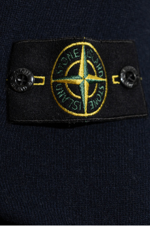 Stone Island Wool sweater with a crew neck
