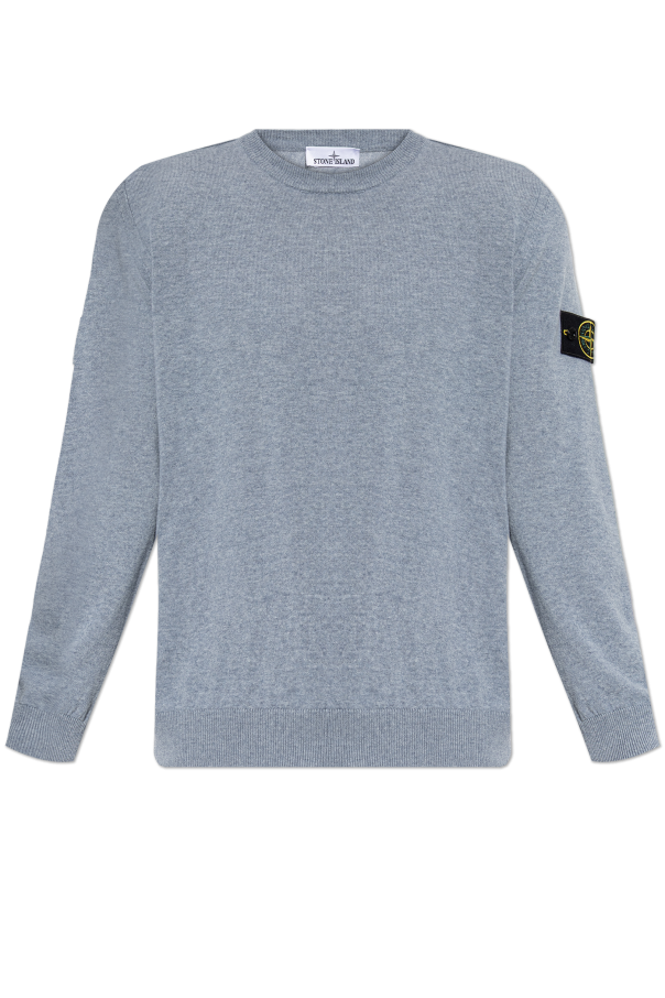 Wool sweater with a crew neck od Stone Island