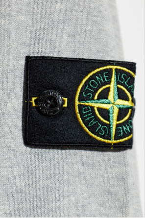 Stone Island Pullover mit Logo-Patch