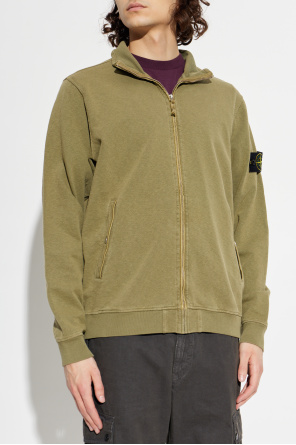 Stone Island Sudadera con parche de logo