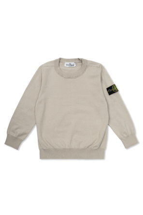 Sweter z naszywką logo