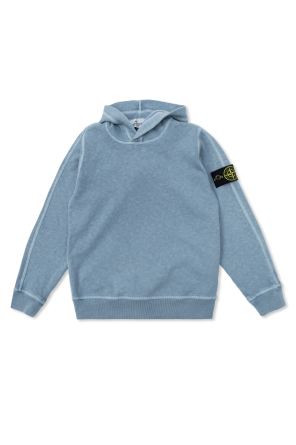 Sweatshirt with logo patch