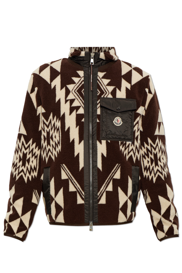 Fleece with pockets od Moncler