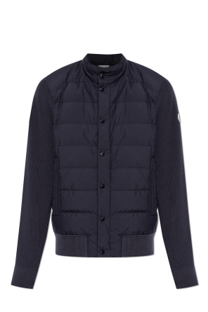 Cardigan mit gestepptem Vorderteil