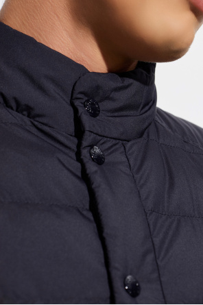 Moncler Kardigan z pikowanym przodem