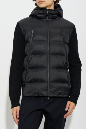 Moncler Cardigan with quilted front