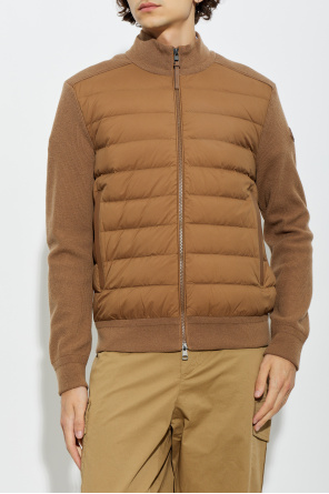 Moncler Cardigan with quilted front
