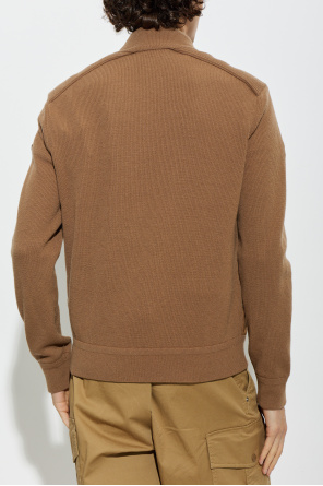 Moncler Cardigan with quilted front