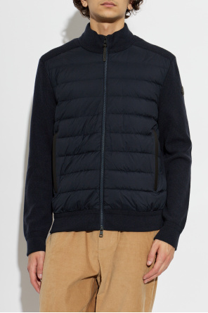 Moncler Cardigan with quilted front