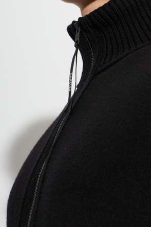 Moncler Wool Cardigan with Logo