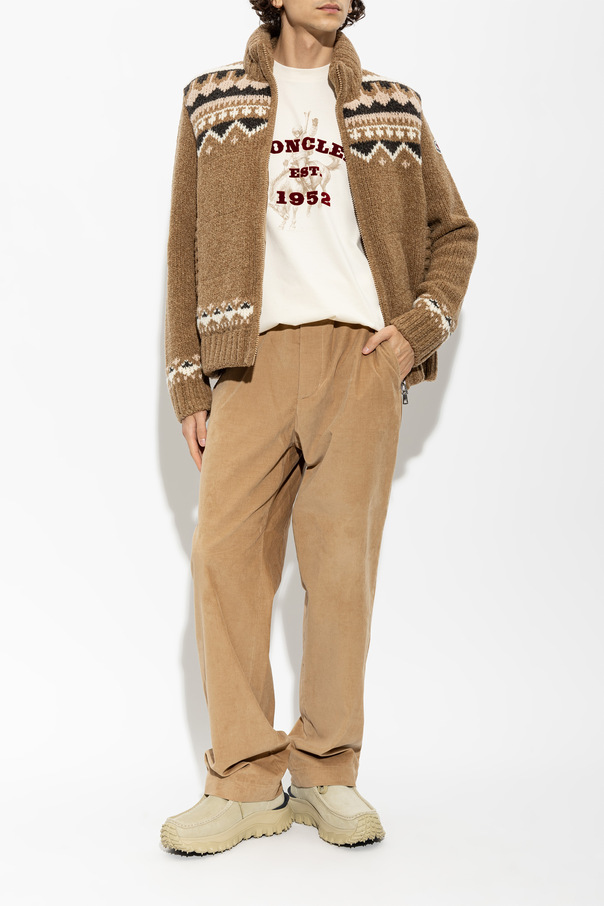 Moncler Gefütterte Strickjacke