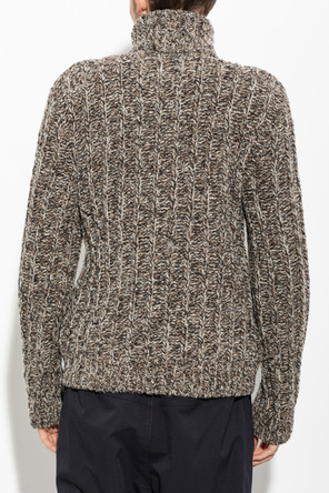 Moncler Woll-Cardigan mit Logo-Patch
