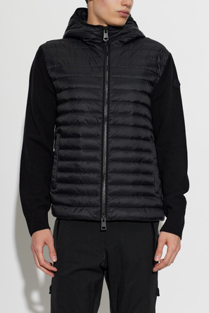 Moncler Quilted-front cardigan