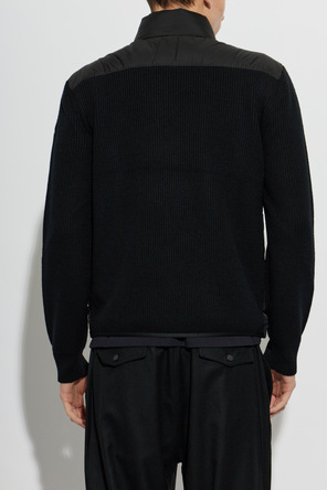 Moncler Quilted-front cardigan