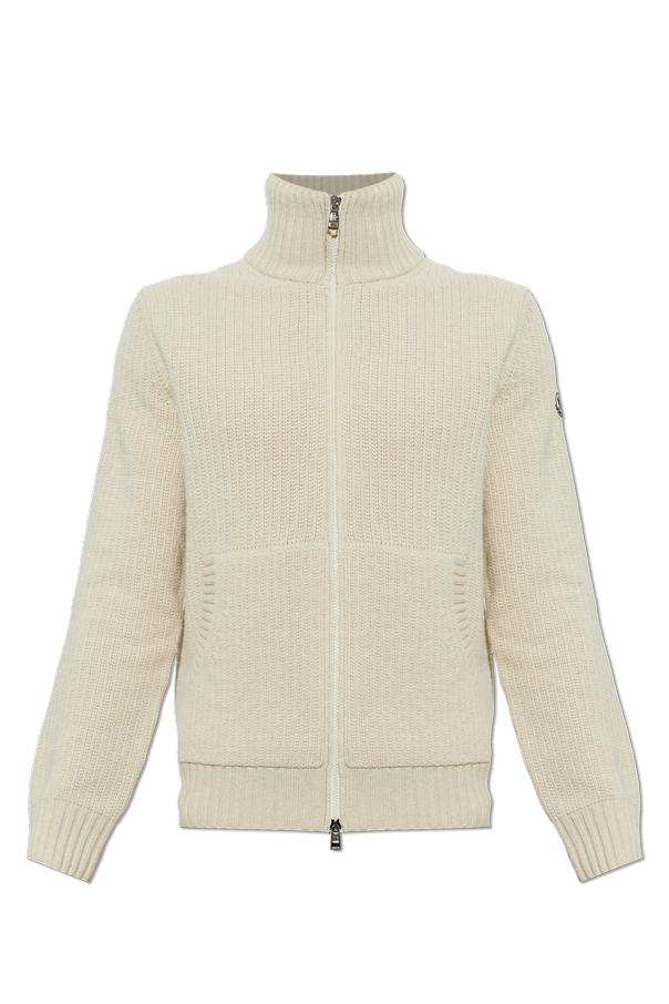 Moncler Wool stand-collar cardigan