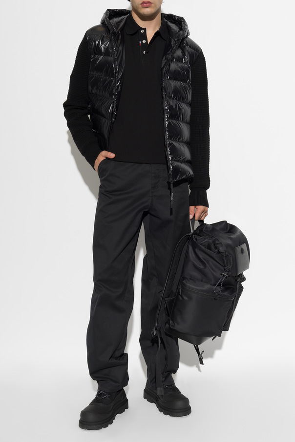 Moncler Cardigan with quilted front