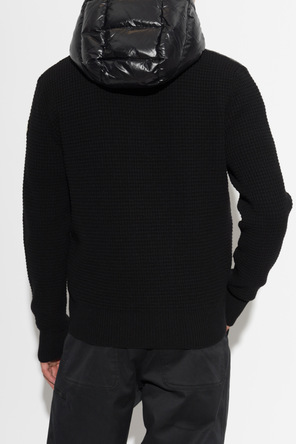 Moncler Cardigan with quilted front