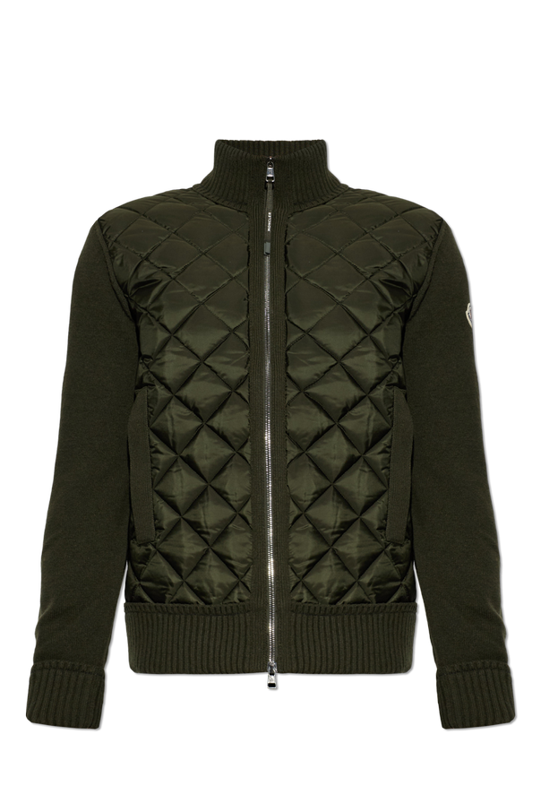 Quilted-front cardigan od Moncler