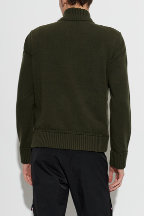 Moncler Quilted-front cardigan