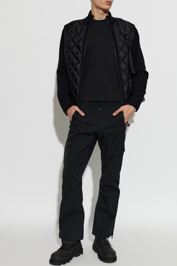 Moncler Quilted-front cardigan