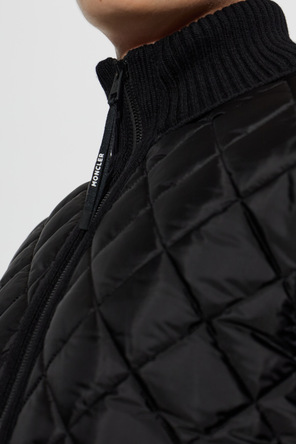 Moncler Quilted-front cardigan