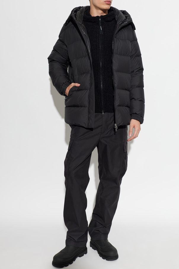 Moncler Wool cardigan with hood