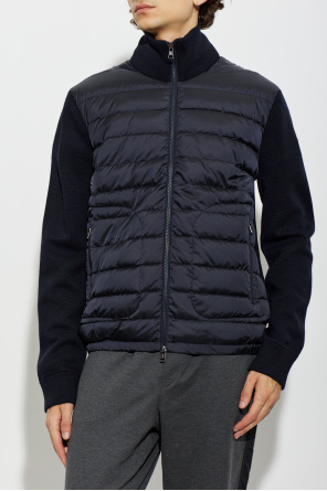 Moncler Cardigan with quilted front