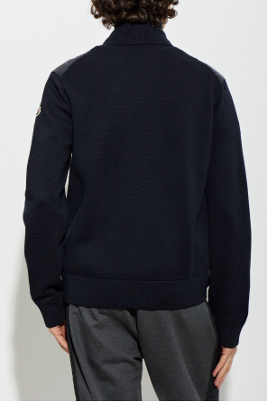 Moncler Cardigan with quilted front