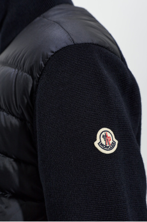 Moncler Cardigan with quilted front