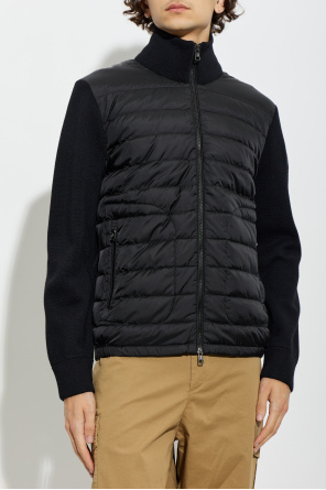 Moncler Cardigan with quilted front