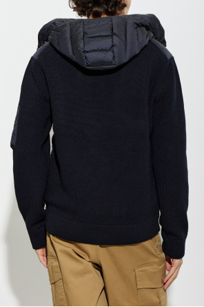Moncler Cardigan with quilted front