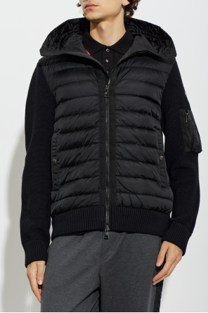 Moncler Cardigan with quilted front