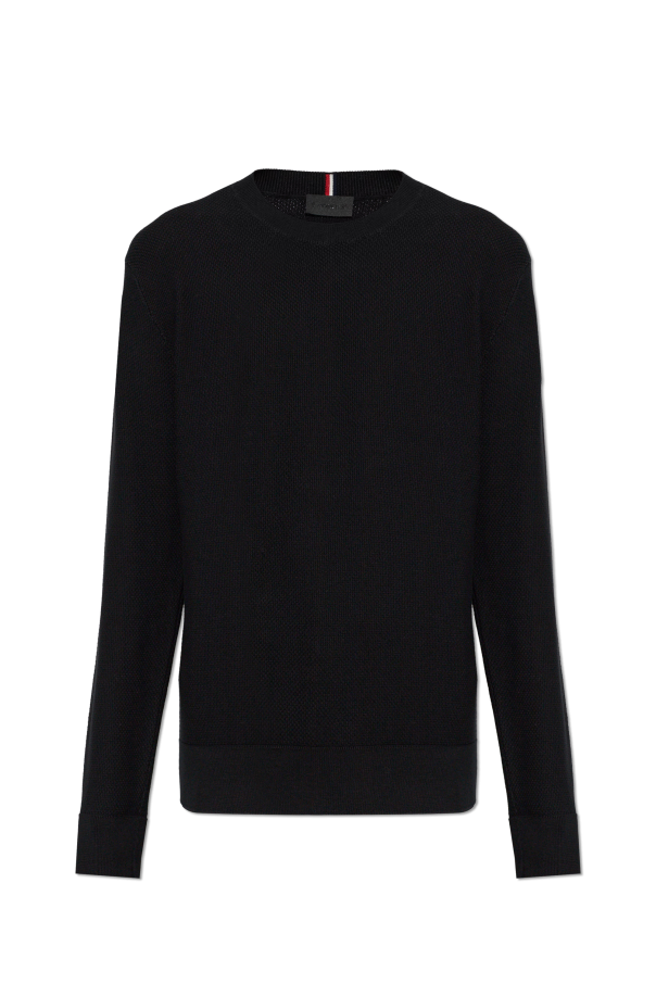 Sweater with a crew neckline od Moncler