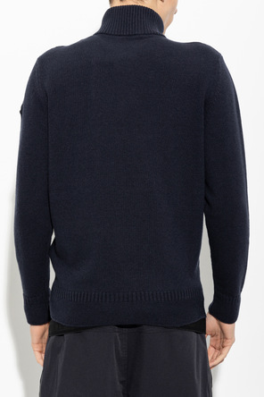 Moncler Pullover mit Logo-Patch