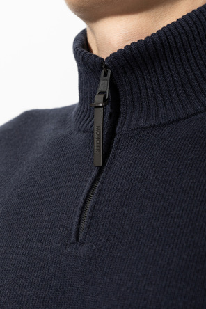 Moncler Pullover mit Logo-Patch