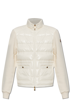 Sweatshirt with quilted front od Moncler