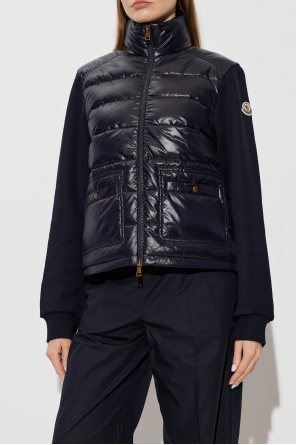 Moncler Sweatshirt with quilted front